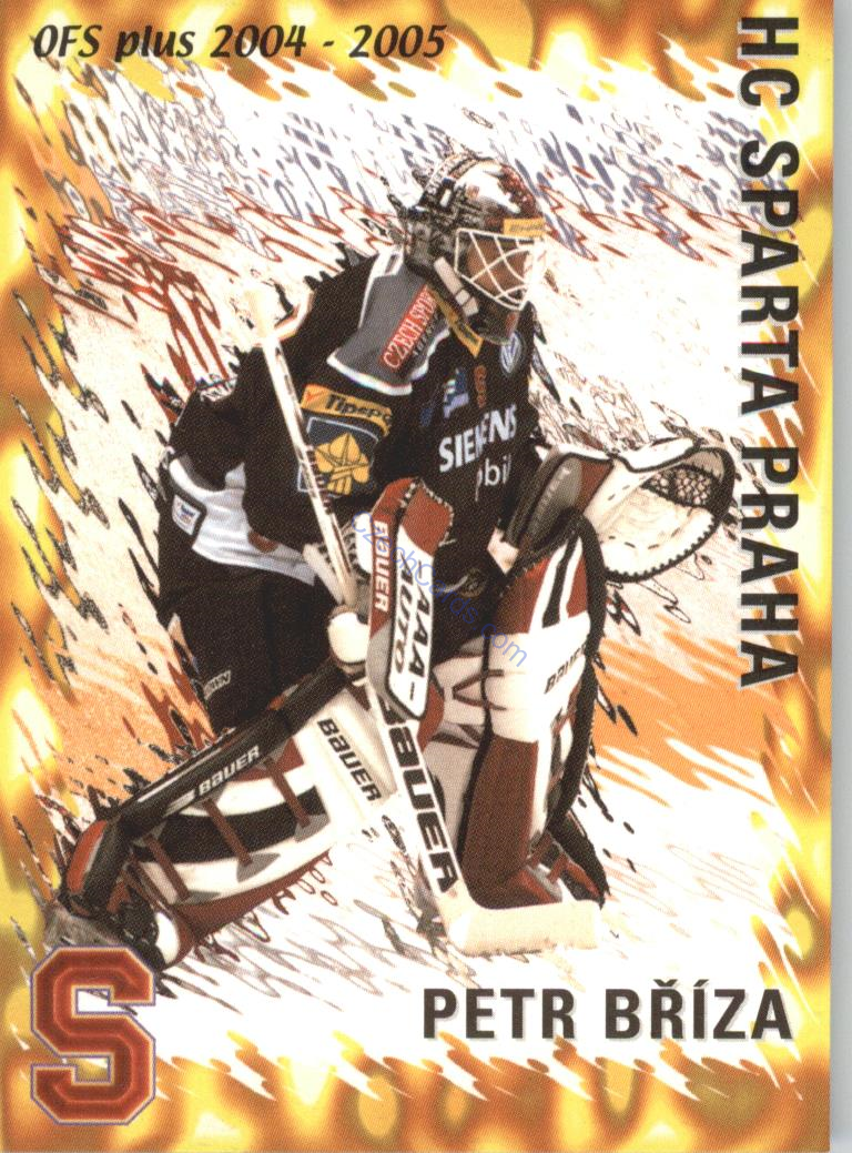 Petr Bříza OFS 2004/05 Sparta klubová karta