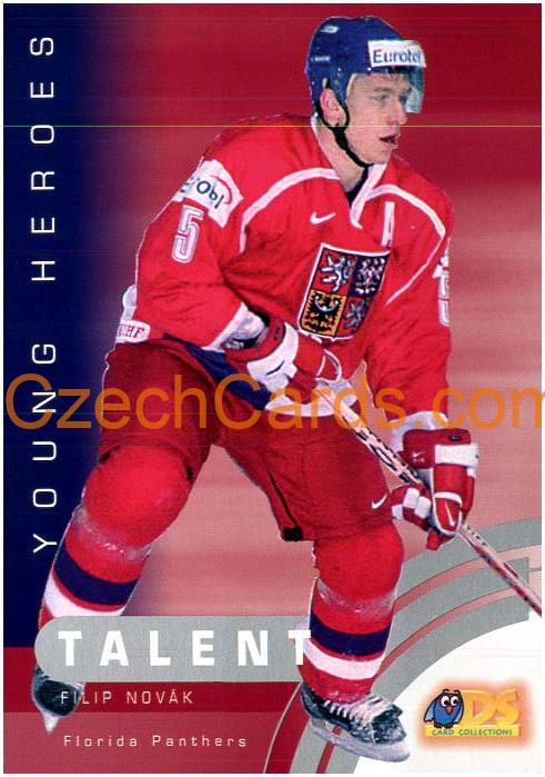 Filip Novák DS 2002/03 hokejová kartička #70