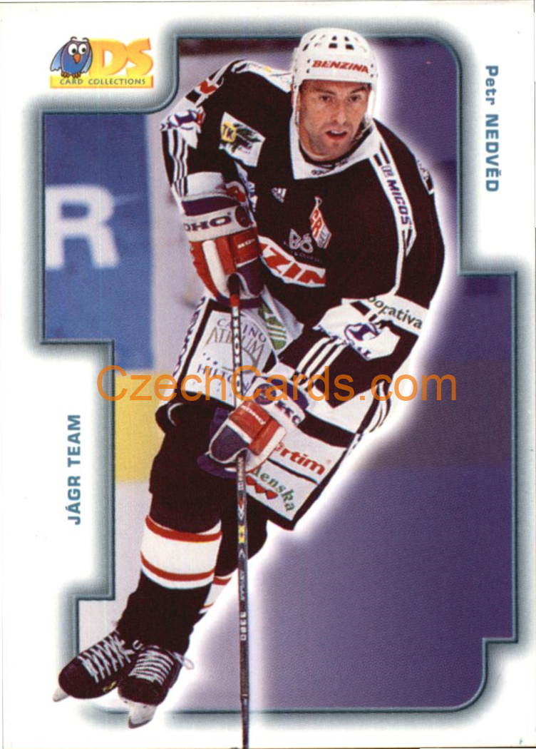 Petr Nedvěd DS 2001/02 hokejová kartička #40