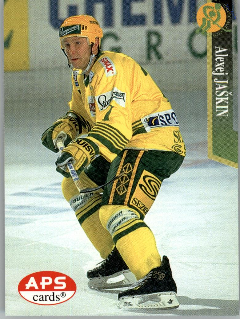 Alexej Jaškin APS 97/98 hokejová karta #34 Vsetín