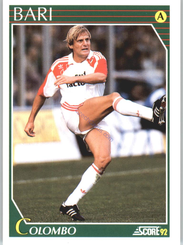 Angelo Colombo 1992 Score Italian League #44