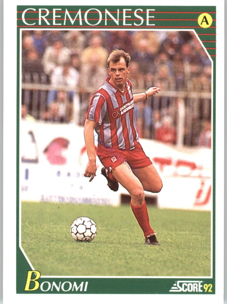 Mauro Bonomi 1992 Score Italian League #65