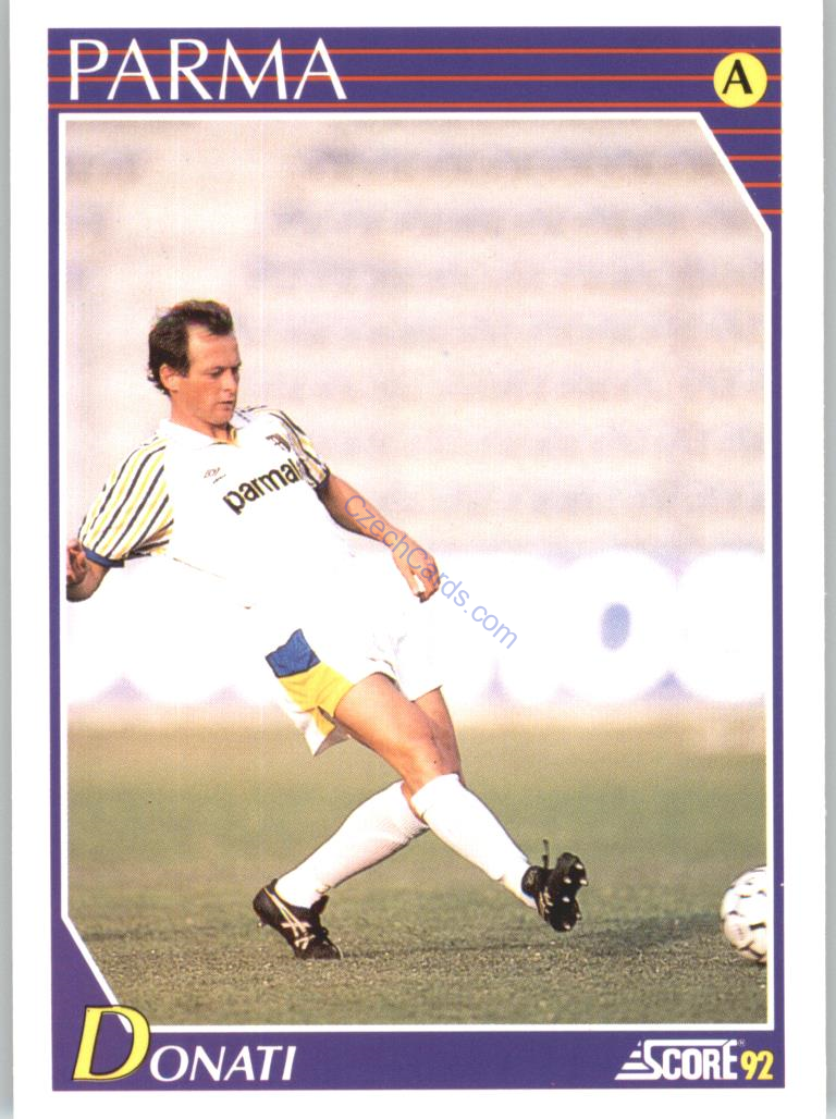 Cornelio Donati 1992 Score Italian League #208