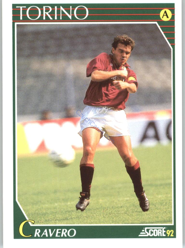 Roberto Cravero 1992 Score Italian League #246