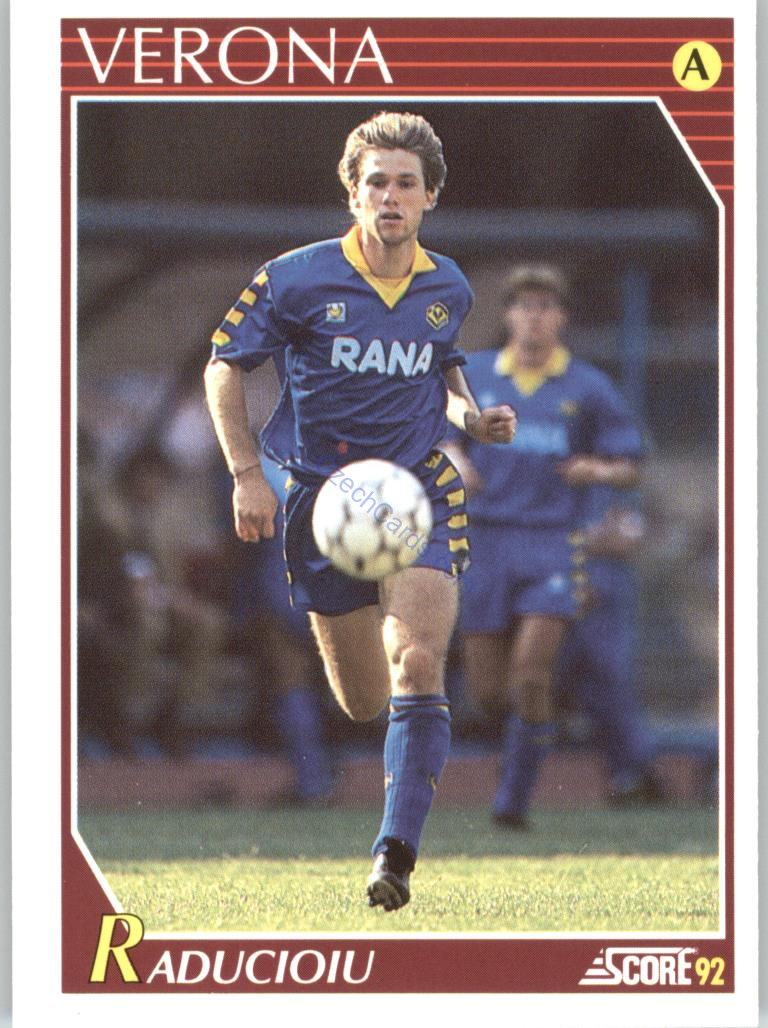 Florin Valeriu Raducioiu 1992 Score Italian League #264