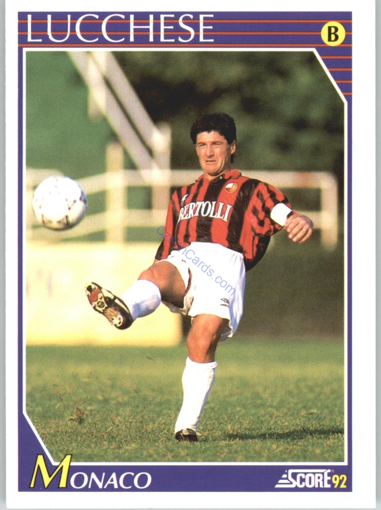 Francesco Monaco 1992 Score Italian League #305