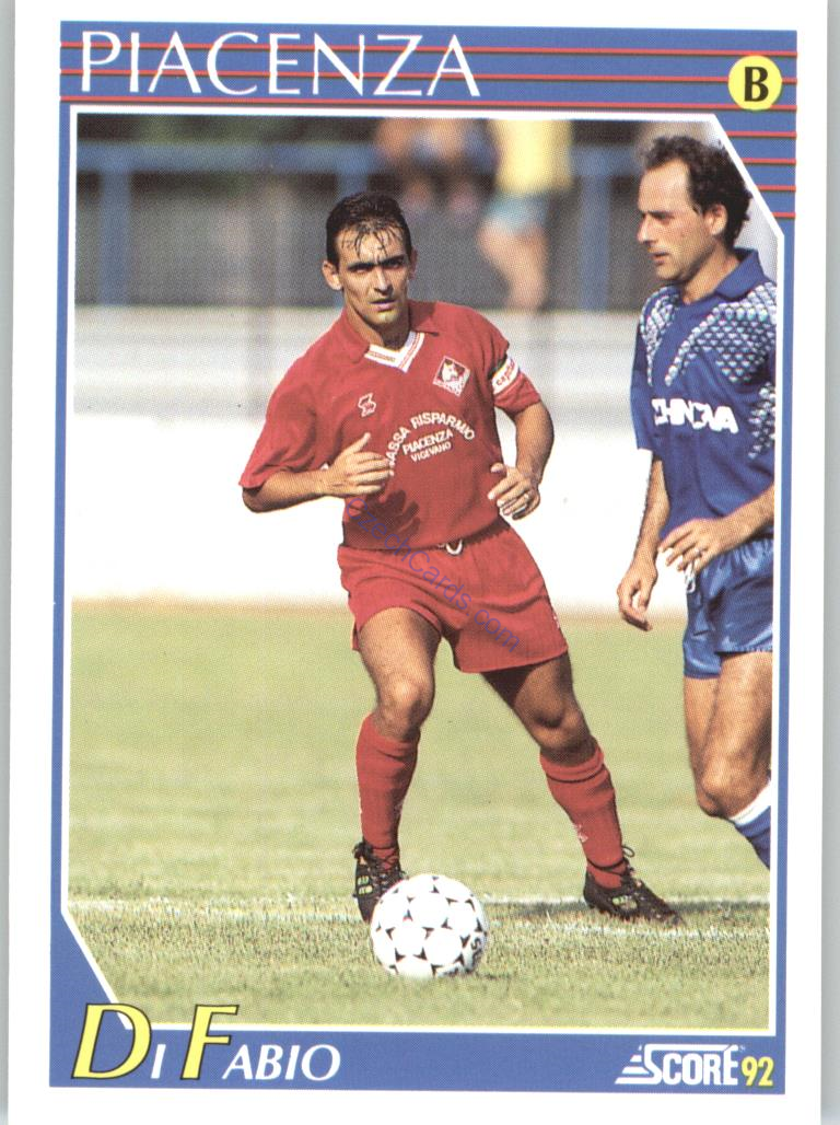 Guido Di Fabio 1992 Score Italian League #329