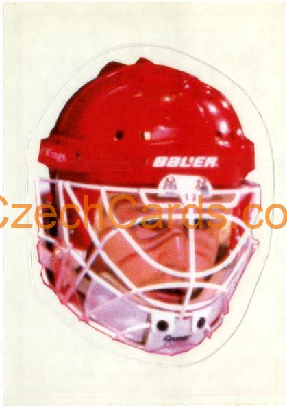 Chris Osgood 1998/99 Panini NHL Hockey sticker mask #128