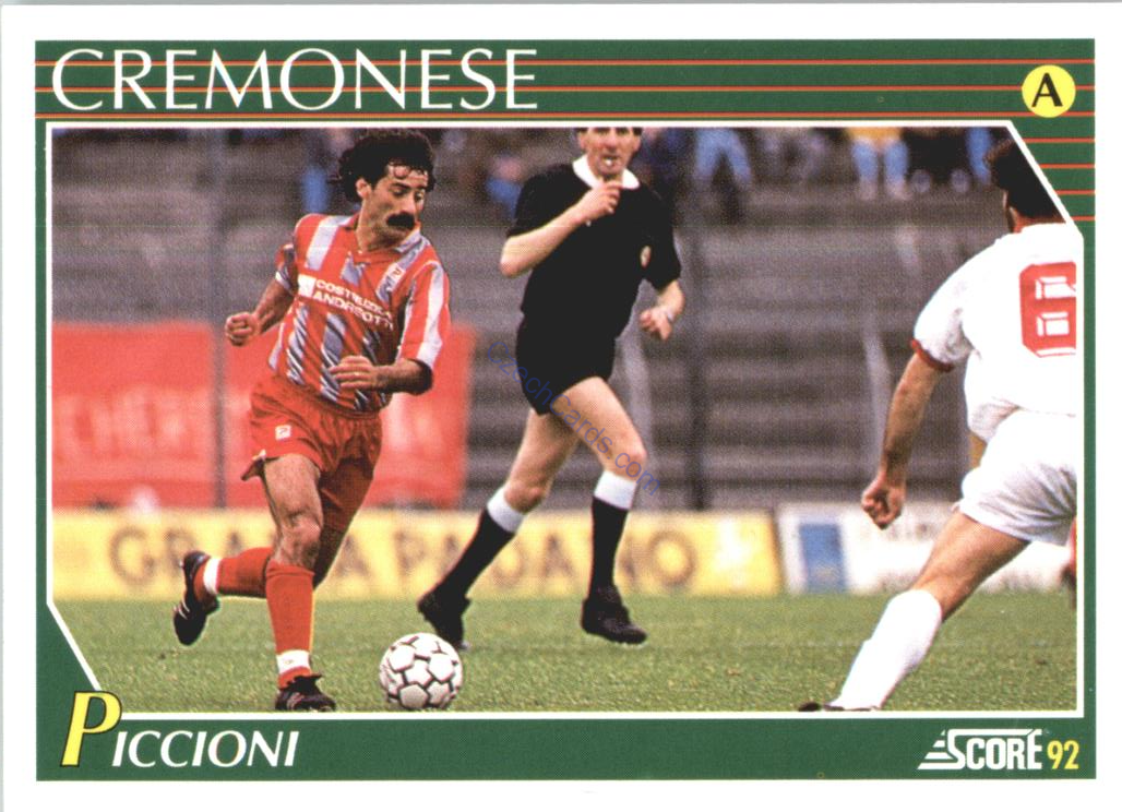 Enrico Piccioni 1992 Score Italian League #64