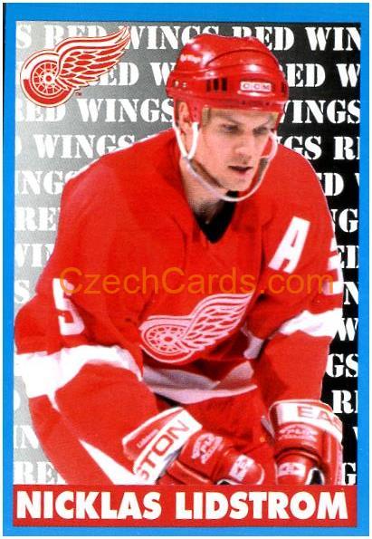 Nicklas Lidstrom 1999/00 Panini NHL sticker #233