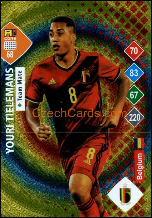 Youri Tielemans 2023 World Football Stars unofficial RAINBOW