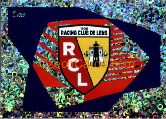 Club Logo RC Lens 2023/24 Topps Champions League sticker foil #389