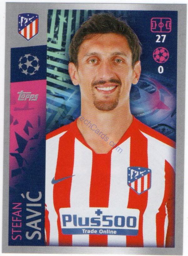 Stefan Savić 2019/20 Topps sticker #31
