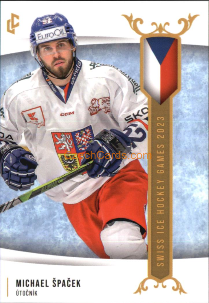 Michael Špaček 2024 Legendary Cards Road to Prague #EHS-22