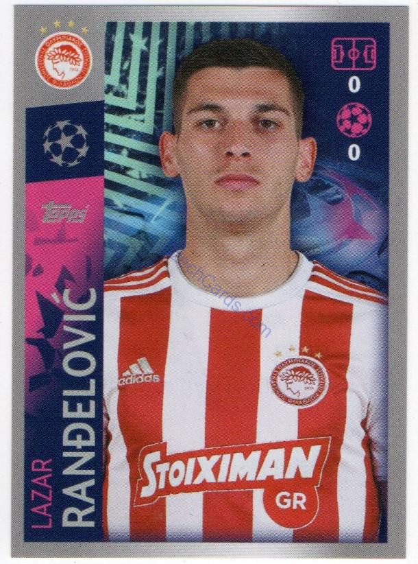 Lazar Randelović 2019/20 Topps sticker #573