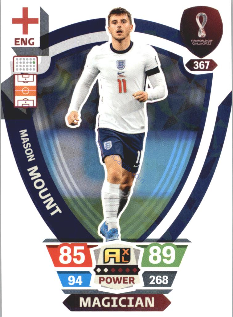 Mason Mount 2022 Panini World Cup Adrenalyn Power #367